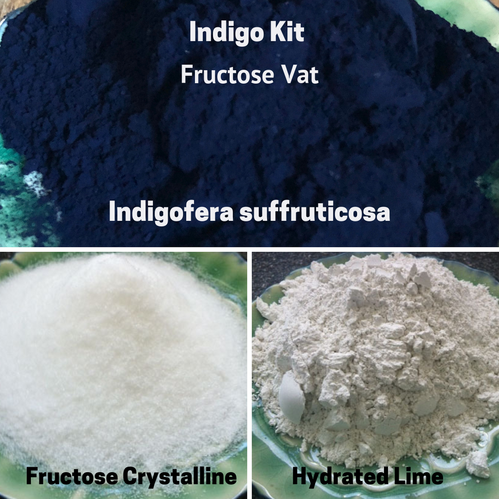 Indigo Kit Fructose Vat Indigofera Suffruticosa