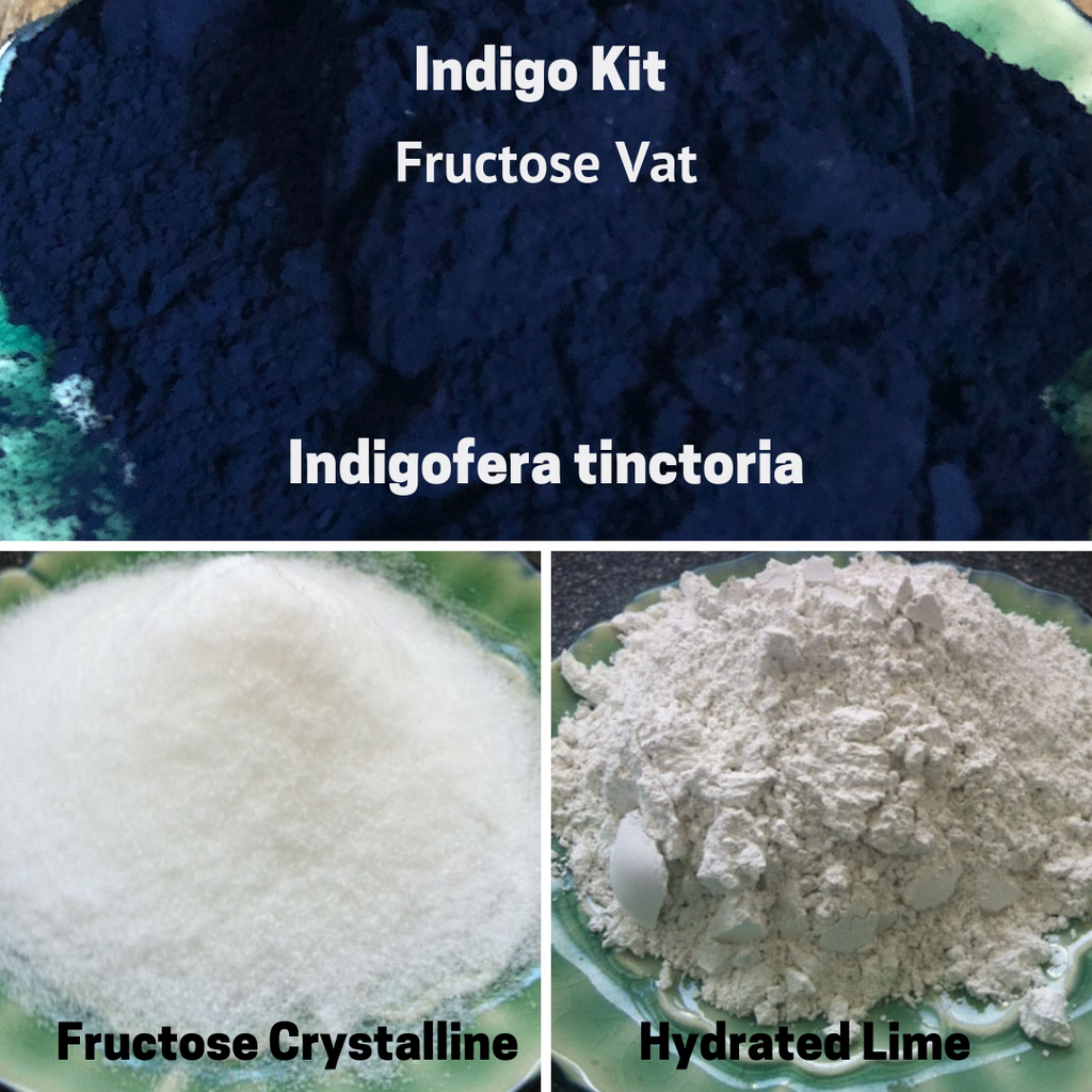 Indigo Kit Fructose Vat Indigofera Tinctoria