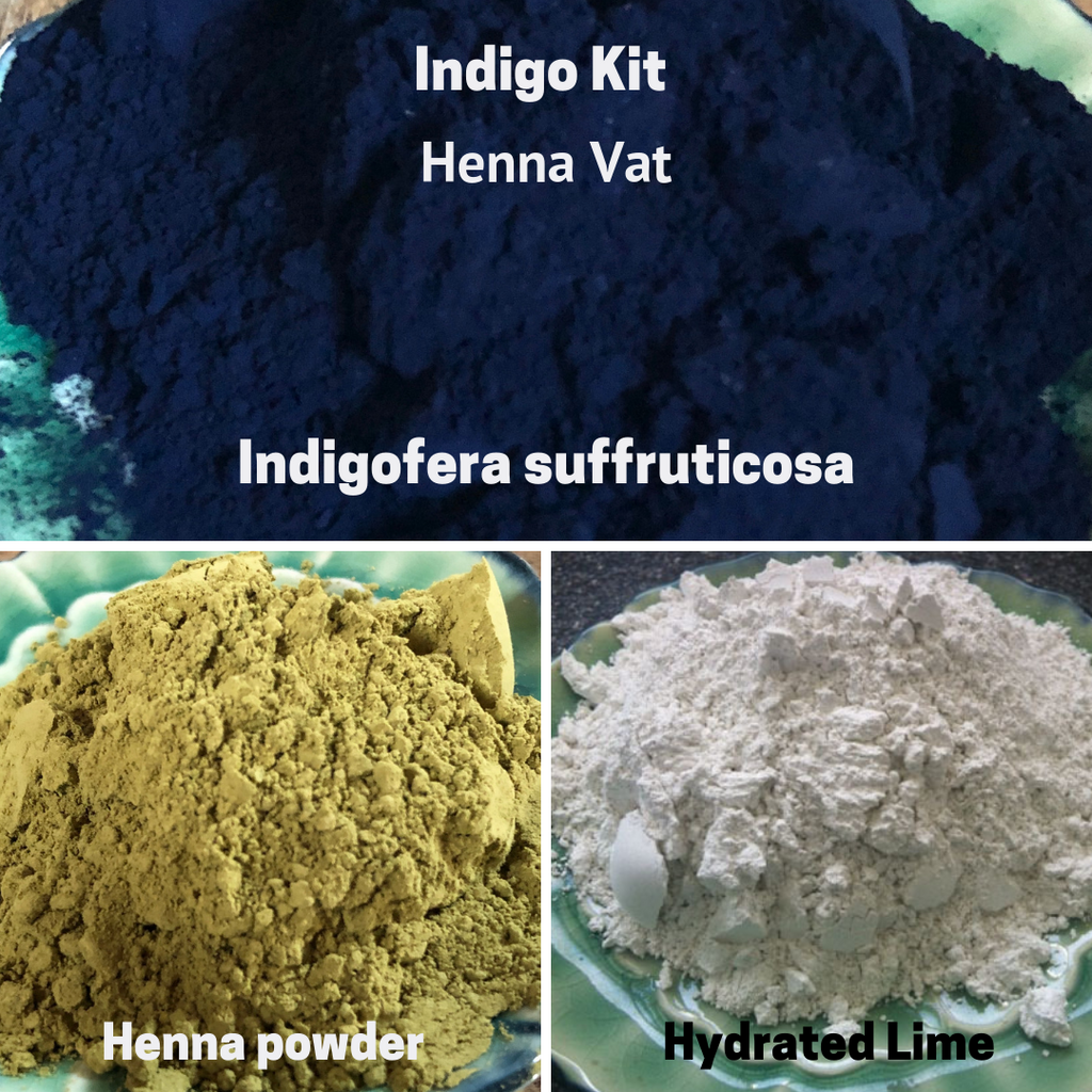 Indigo Kit Henna Vat Indigofera Suffruticosa