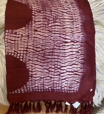 Aranya Natural Tussar Silk Scarf