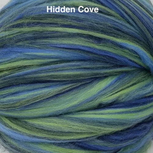 Foxglove Multi-colored Merino Wool Roving – The Yarn Tree - fiber
