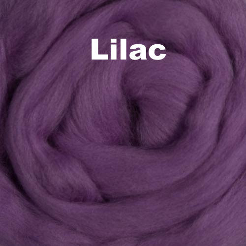 Merino Wool Roving for Felting and Spinning - The Violets – The Yarn Tree -  fiber, yarn and natural dyes