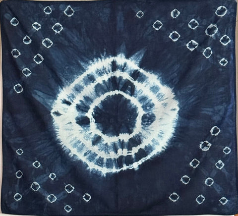 Indigo Shibori Bandanas