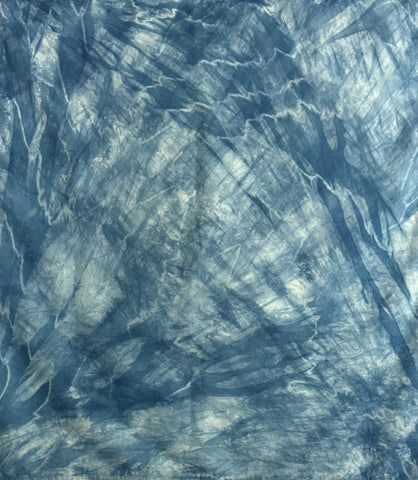 Indigo Shibori Bandanas | The Yarn Tree - fiber, yarn and natural dyes