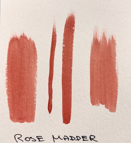 Rose Madder Watercolor Paint
