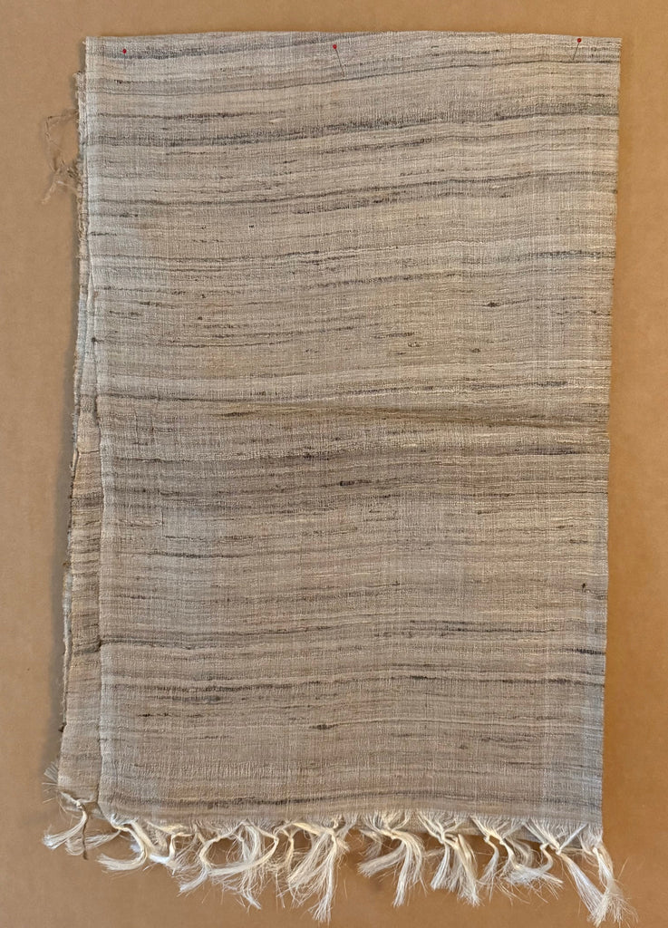 Handwoven Wild Tussah  Silk Scarf | The Yarn Tree - fiber, yarn and natural dyes