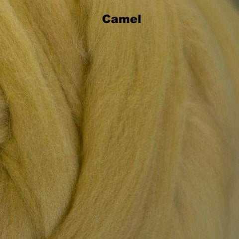 Merino Wool Roving Camel