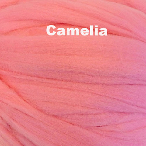 Merino Wool Roving Camelia