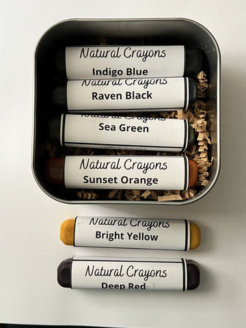 Natural Beeswax Crayons