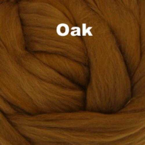 Merino Wool Roving  Oak