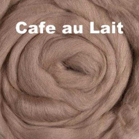 Merino Wool Roving Cafe au Lait
