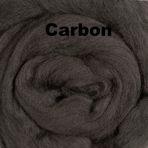 Merino Wool Roving Carbon