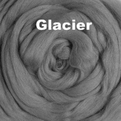 Merino Wool Roving Glacier