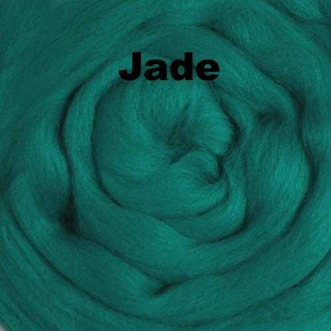 Merino Wool Roving Jade