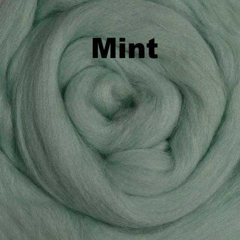 Merino Wool Roving Mint