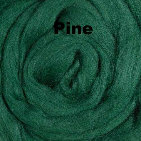 Merino Wool Roving Pine