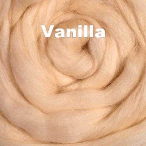 Merino Wool Roving Vanilla